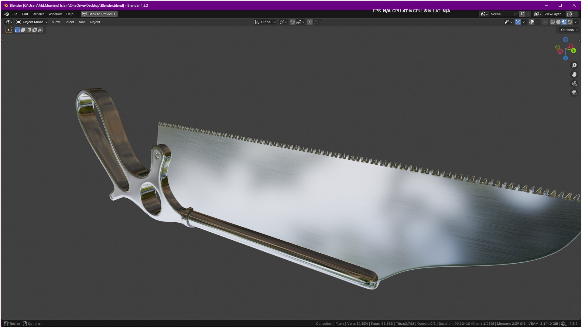 Satterlee Bone Saw 3D model https://p.turbosquid.com/ts-thumb/4W/tUKqab/l4/screenshot20250129174446/png/1738152114/1920x1080/fit_q87/00c8e8be24a11da4e6692bf432eb680b15b69f12/screenshot20250129174446.jpg