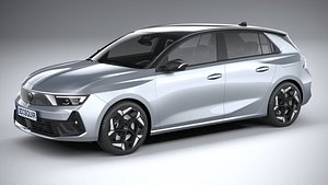 3D Opel Astra GSE 2023