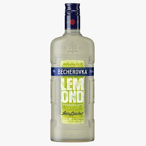 Becherovka Lemond Liqueur Bottle