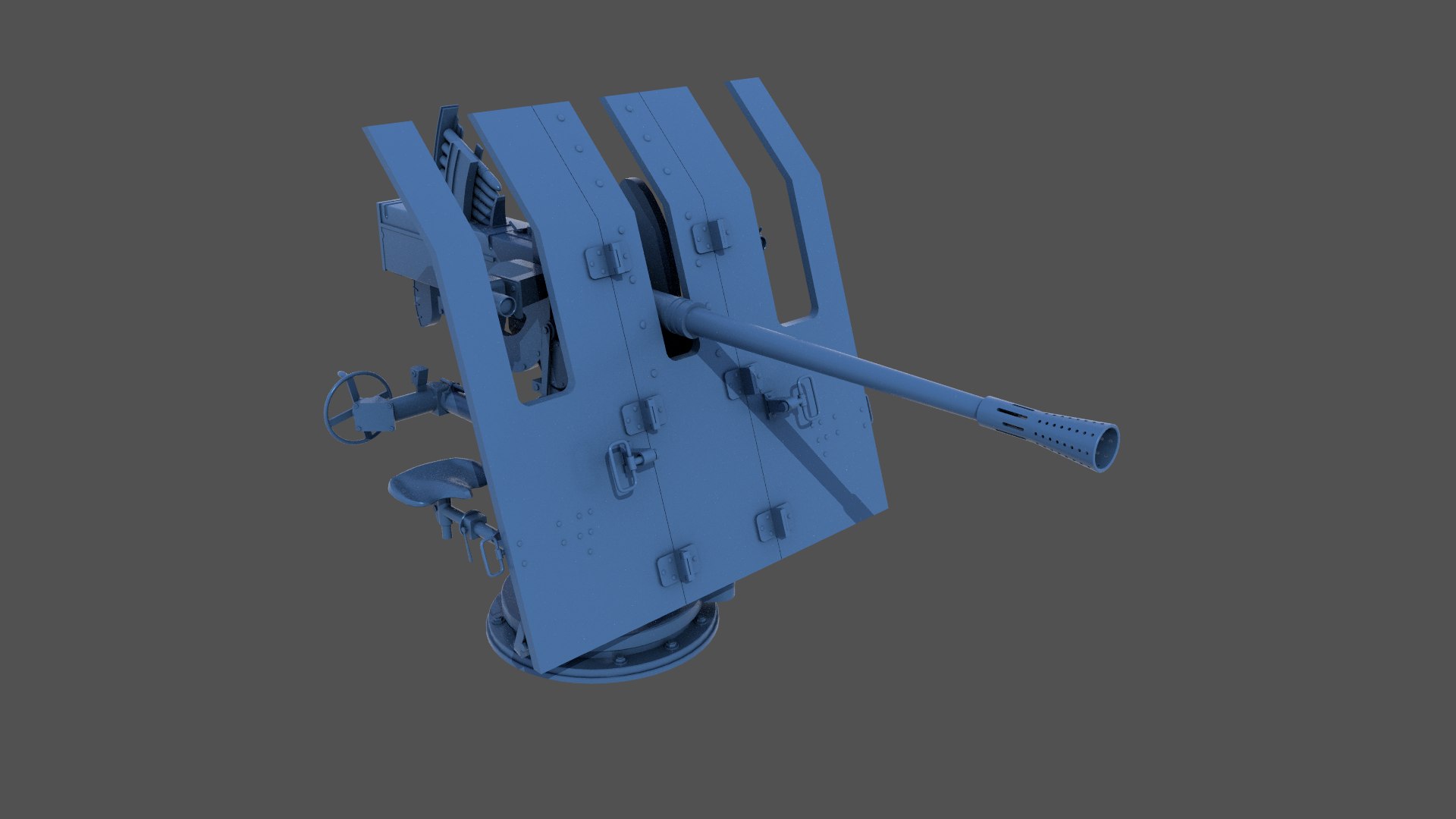 37mm flak423d模型