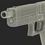 Automatic Pistol Generic 3D Model