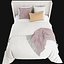 Modernes 3D-Bett mit zwei verschiedenen Variationen 3D-Modell