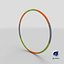 Weighted Hula Hoop 3D Model 3D model