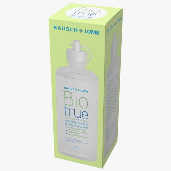 3D Contact Lens Fluid Packaging Bio True - TurboSquid 1818397