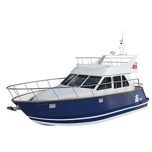 3D Motor-yacht-ST10 model