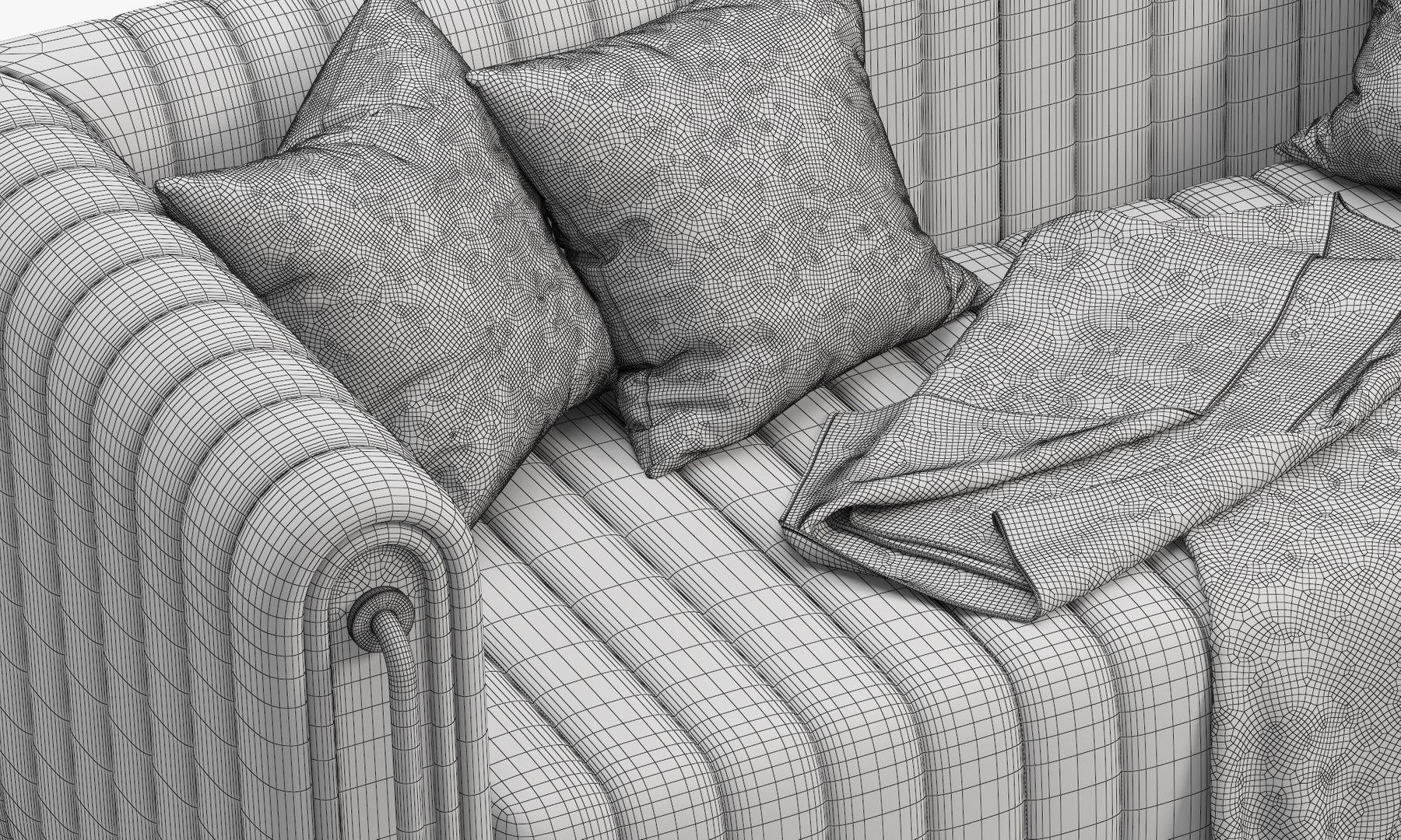 Rivers Sofa By Mezzo Collection 3D - TurboSquid 2117622