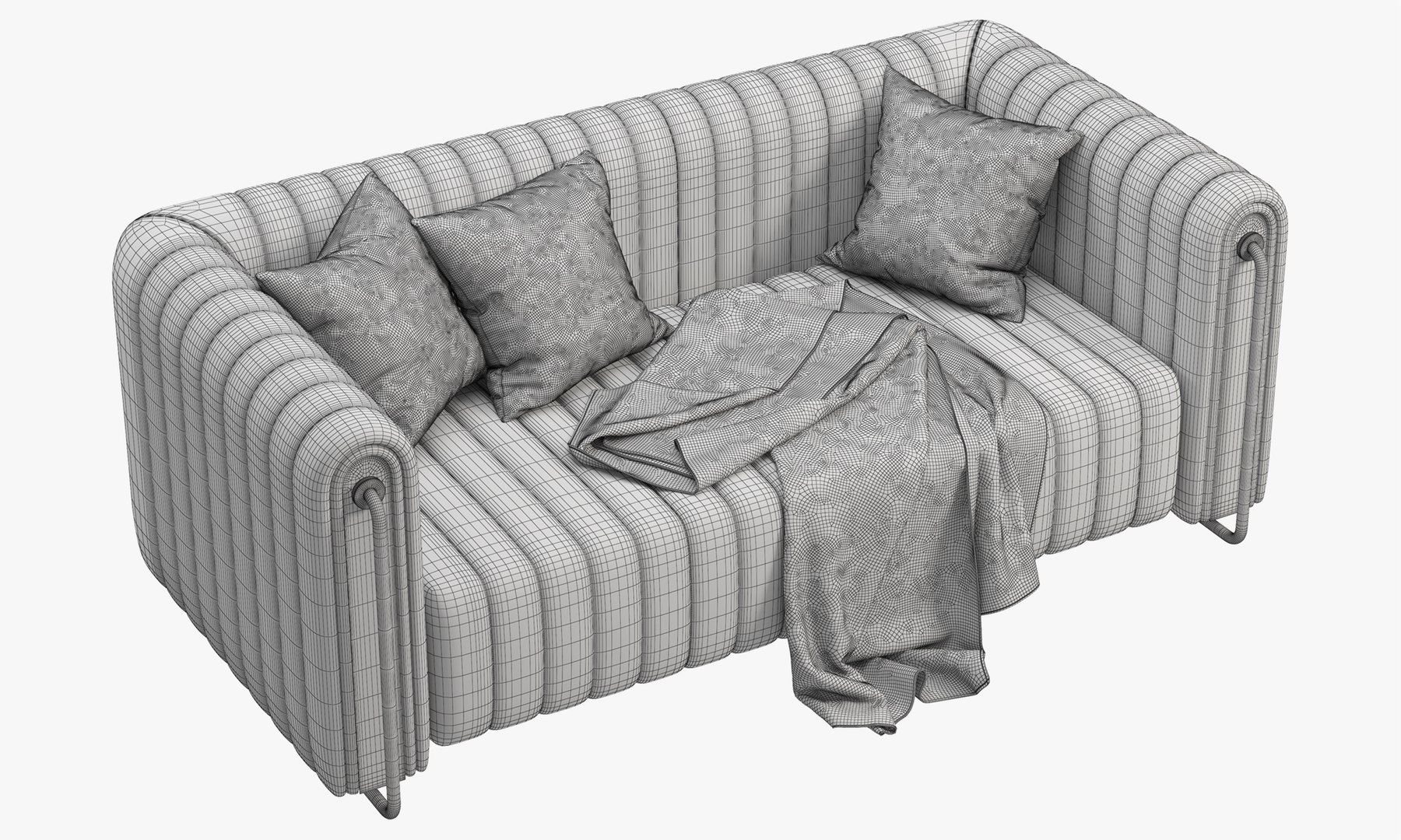 Rivers Sofa By Mezzo Collection 3D - TurboSquid 2117622