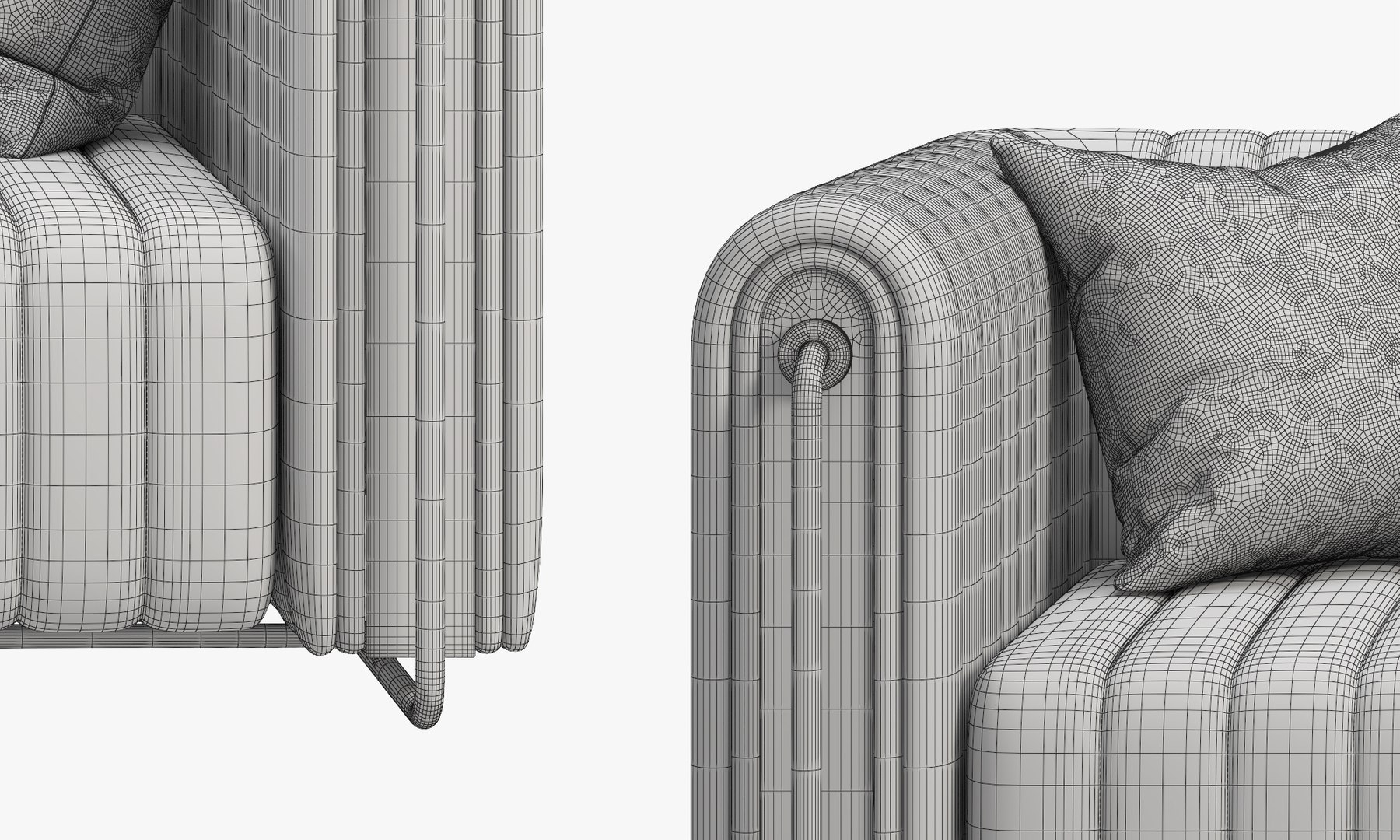 Rivers Sofa By Mezzo Collection 3D - TurboSquid 2117622