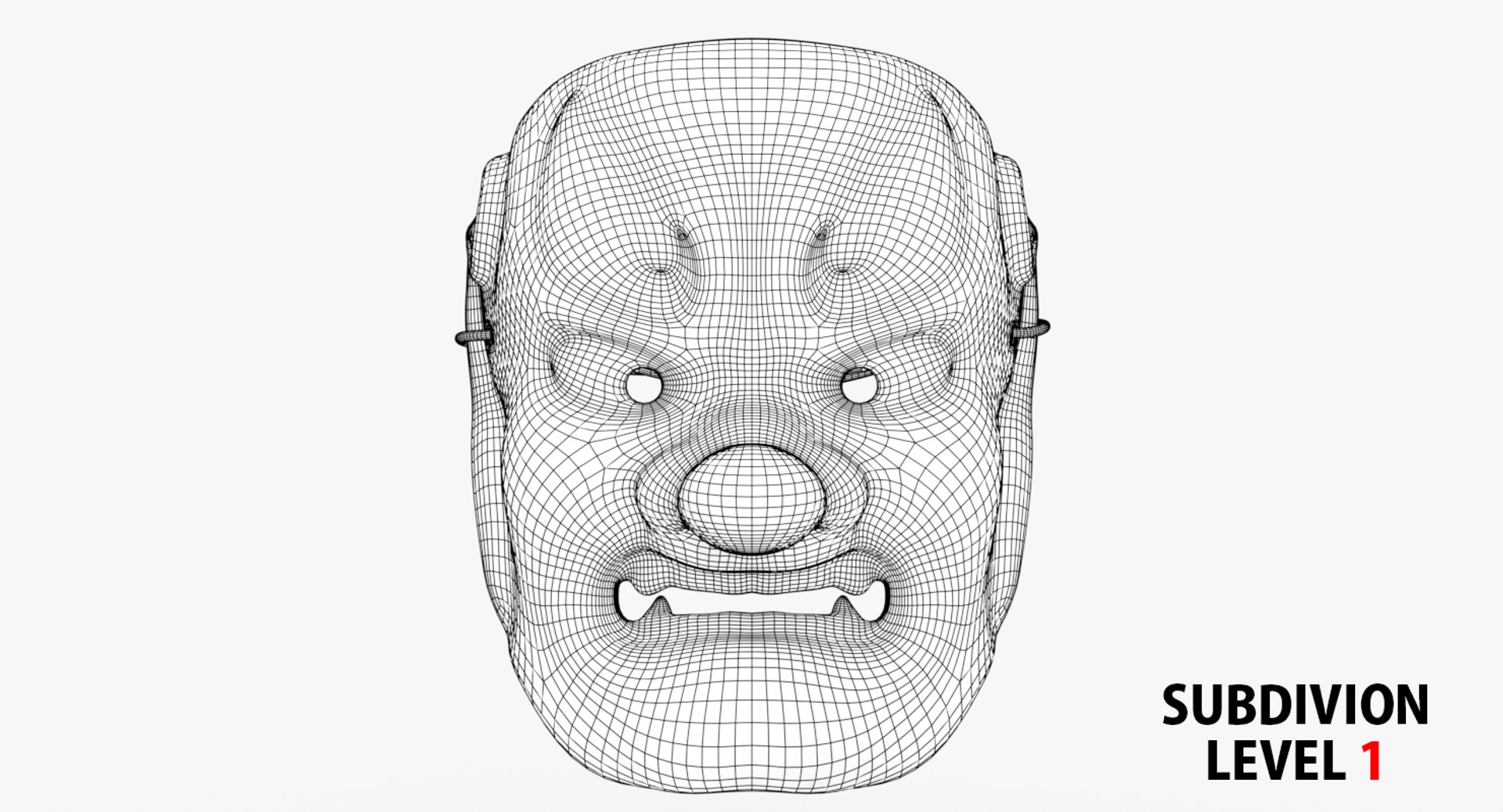 Japanese Noh mask collection 3D model - TurboSquid 1840994