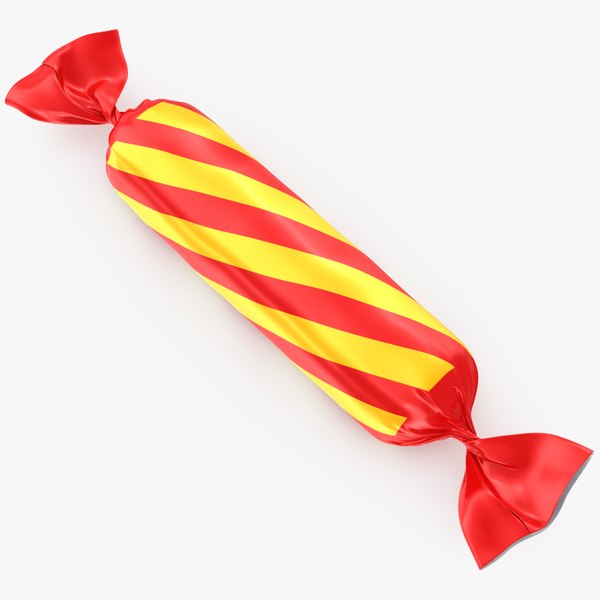 Wrapped Candy v2 3D model - TurboSquid 2034277