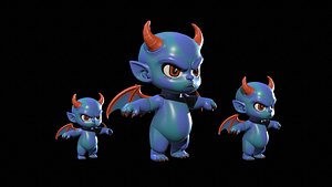 ChibiDemon4Pack1 3D model