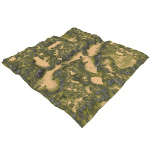 terrain maps 3D