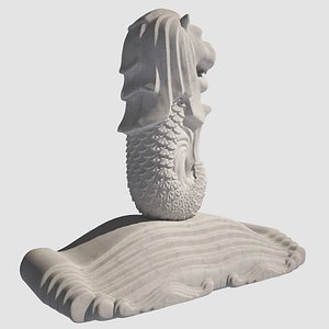 singapore merlion 3D model