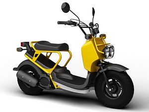3d honda ruckus 2012 motorcycle model
