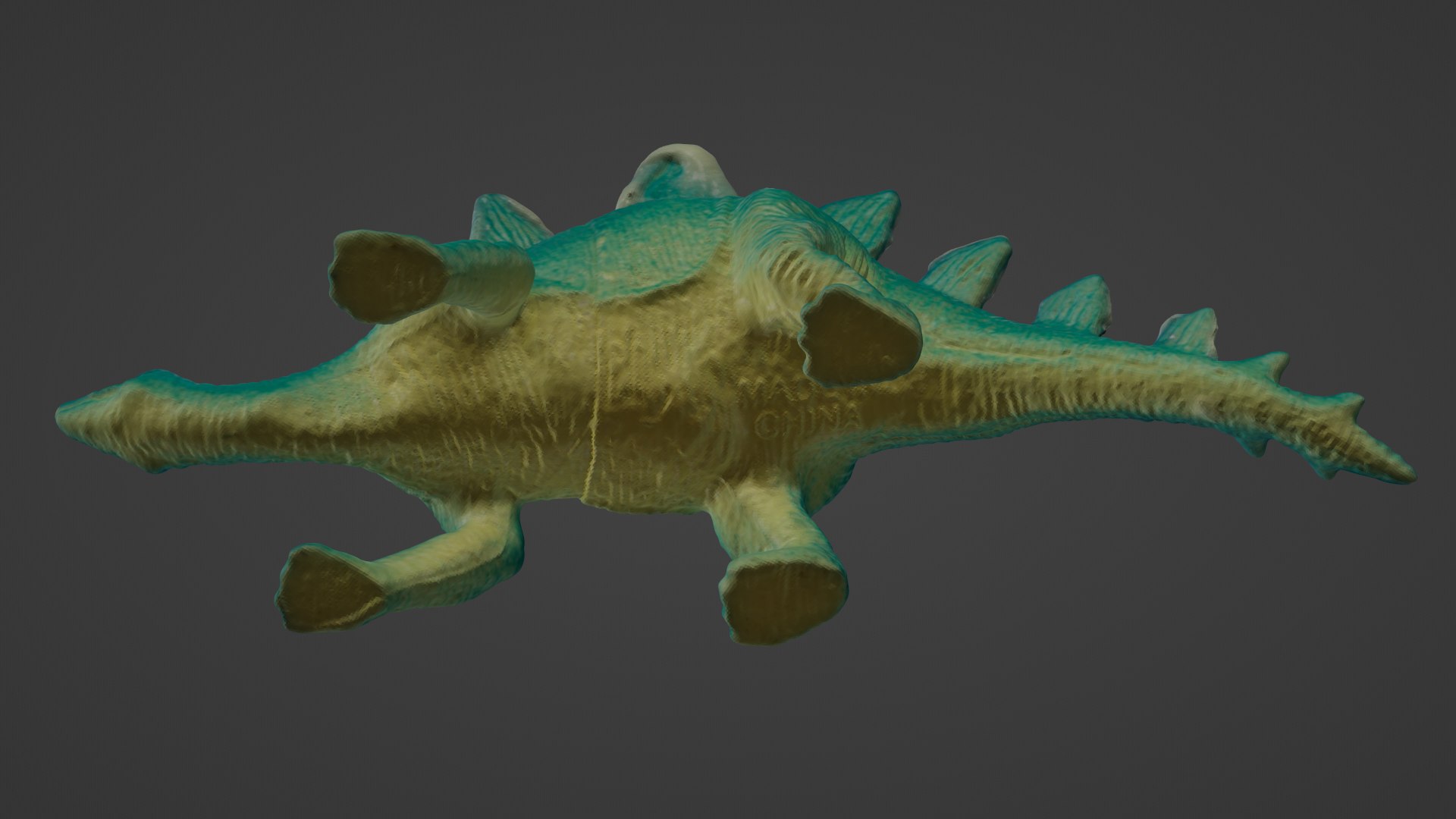 Photorealistic Stegosaurus Toy 3D model https://p.turbosquid.com/ts-thumb/4X/cNgJ5f/1W/preview6/png/1651359272/1920x1080/fit_q87/25cce73ac6648ec92b97c2efad1858a3d2e56df3/preview6.jpg