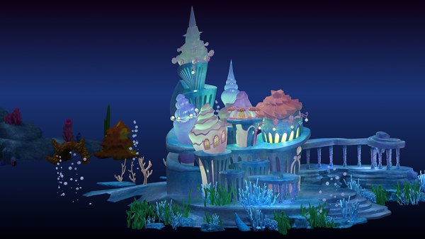 max cartoon underwater palace