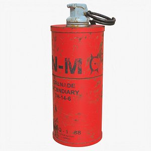 FireGrenade 01 a 3D