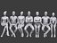 Lowpoly People Sitting Pack Volume 7