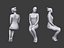 Lowpoly People Sitting Pack Volume 7