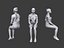 Lowpoly People Sitting Pack Volume 7