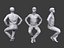 Lowpoly People Sitting Pack Volume 7