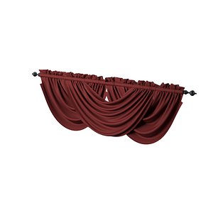 3D curtain interior model