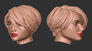 hair 44 3D model