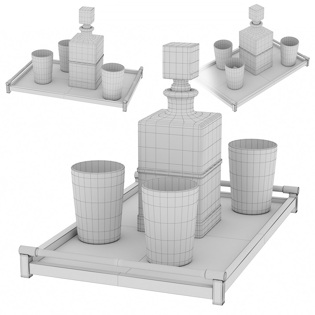 3D whiskey set decanter glass https://p.turbosquid.com/ts-thumb/4X/j00y3y/TFeHZe2r/4/jpg/1596027064/1920x1080/fit_q87/63b5f900c667f8b233c574865176df4c6aea214e/4.jpg