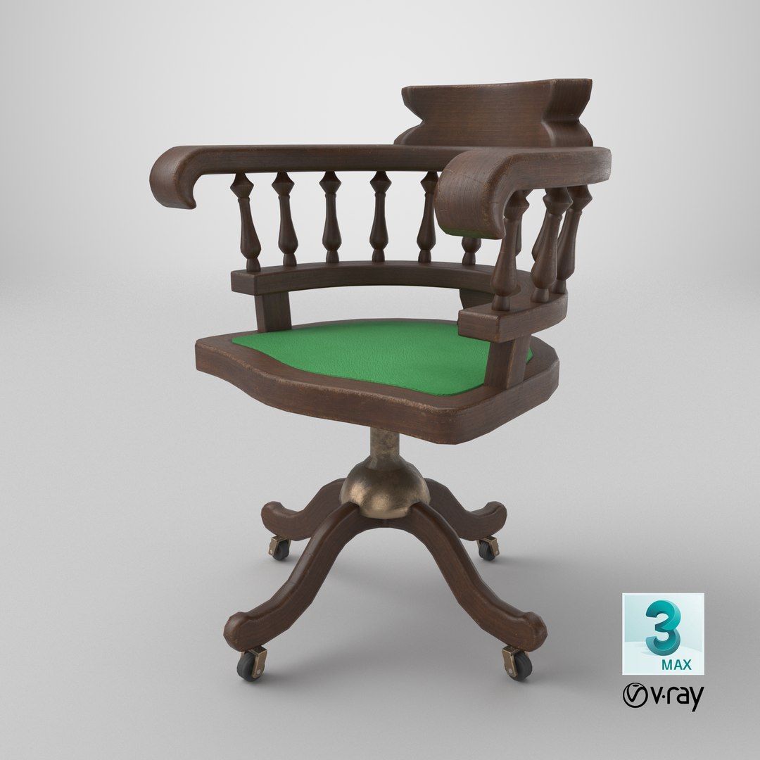 Old Wooden Office Chair Low-poly PBR 3D model https://p.turbosquid.com/ts-thumb/4X/jF3NTW/XZ/stemcell_max_vray_render/png/1710778487/1920x1080/fit_q87/51342b3f62a2f54f8d65c5dba2c9330af49acf0f/stemcell_max_vray_render.jpg