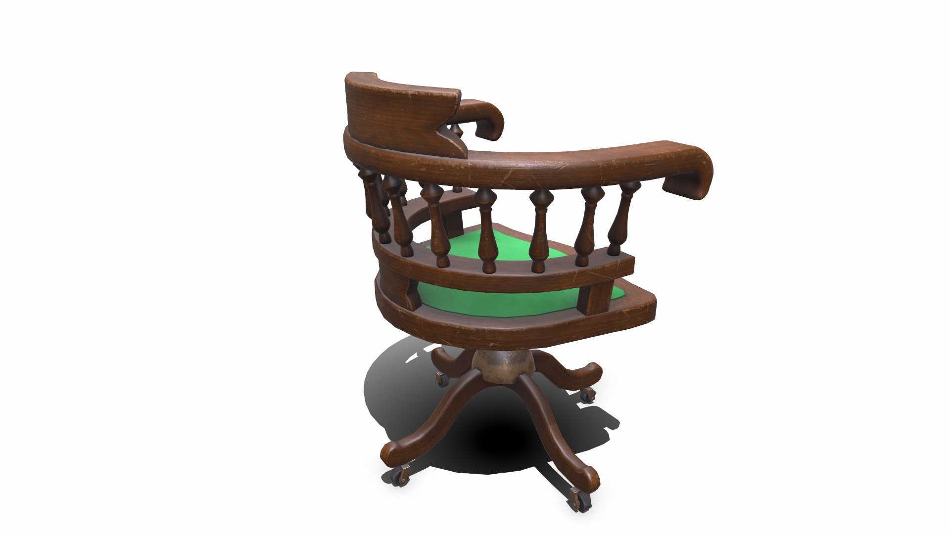 Old Wooden Office Chair Low-poly PBR 3D model https://p.turbosquid.com/ts-thumb/4X/jF3NTW/eM/screenshot007/png/1698037849/1920x1080/fit_q87/beeb85f8079536775dcb3c30d3cfac34c8d31f9f/screenshot007.jpg