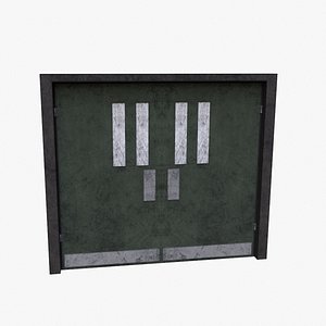 Double door 3D model