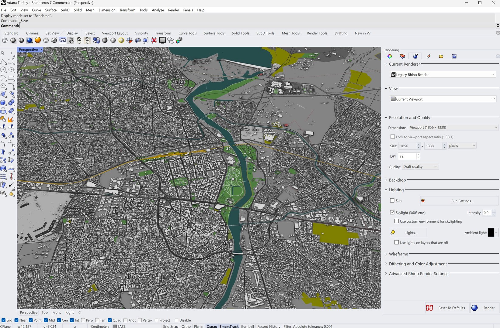 3D Adana City Turkey Model - TurboSquid 2084596