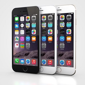 Apple iPhone 6 and 6S Black White Gold