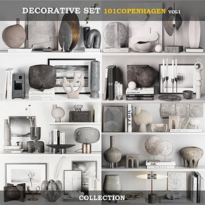 Collection Decorative sets-more than 150 objects