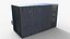 KI-Servermaschine – Supercomputer-3D-Modell (Low-Poly-Modell)