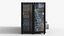 KI-Servermaschine – Supercomputer-3D-Modell (Low-Poly-Modell)