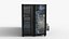 KI-Servermaschine – Supercomputer-3D-Modell (Low-Poly-Modell)