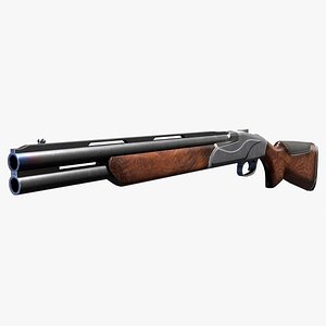 3D model shotgun