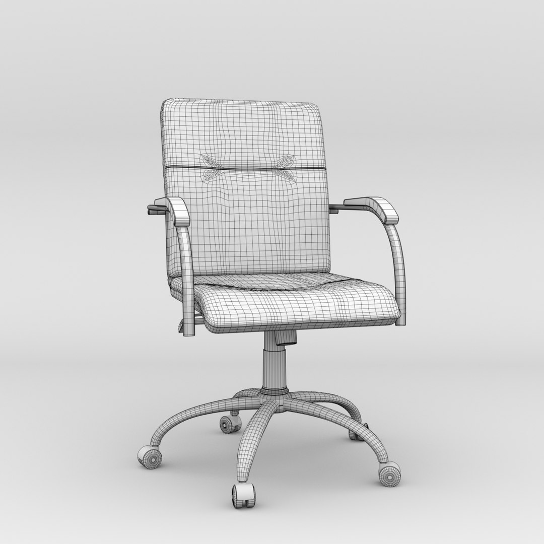 3D Blender Samba Gtp Office Chair TurboSquid 1282413