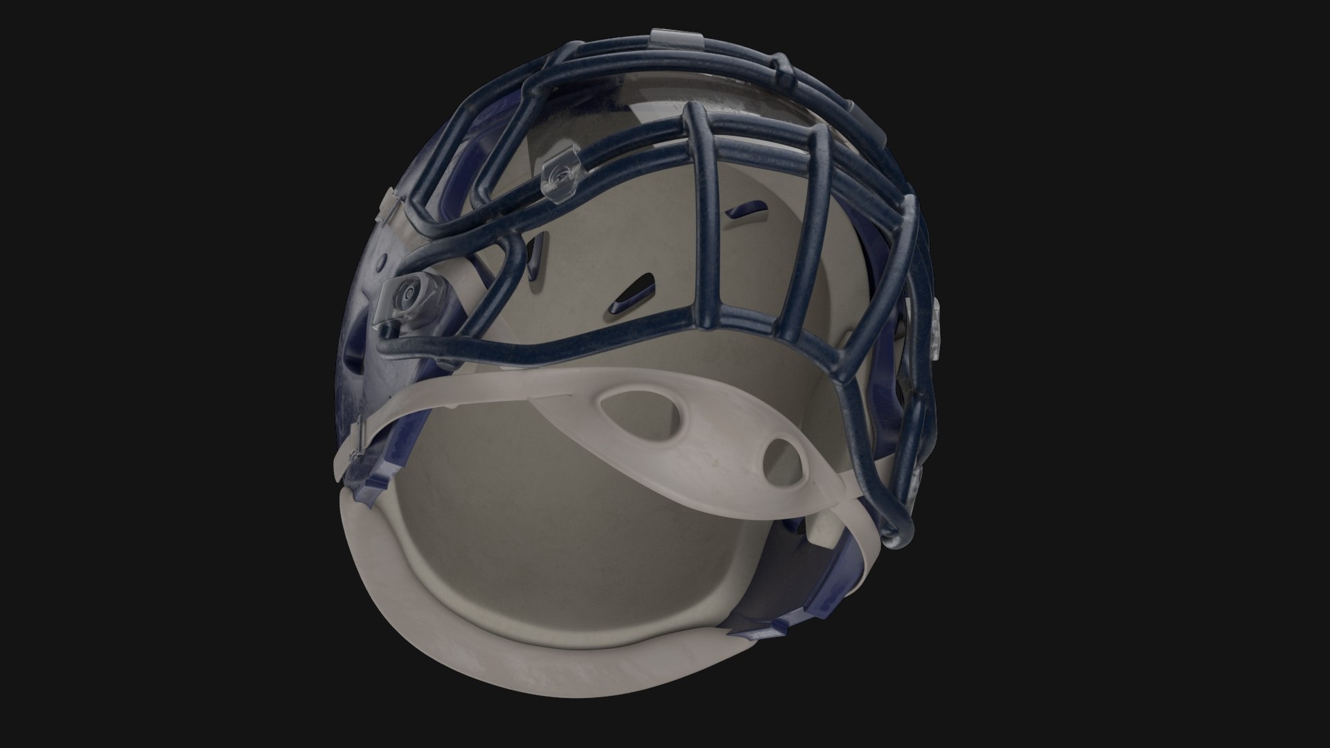 Football helmet printable zbrush 3D - TurboSquid 1423695