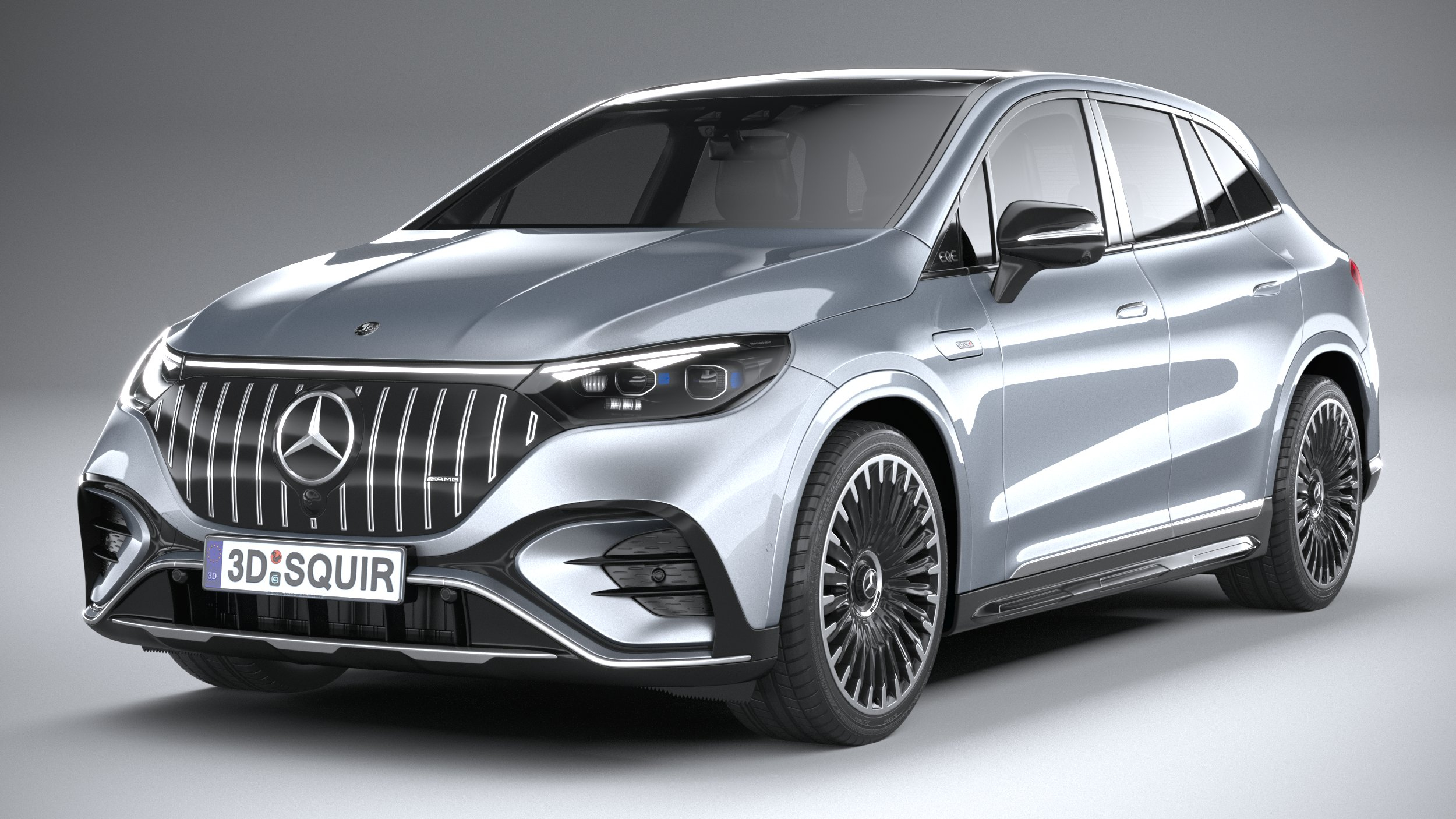 modelo 3d MercedesBenz EQE53 AMG SUV 2024 TurboSquid 1995005