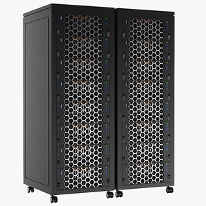 Detailed Server Rack 02