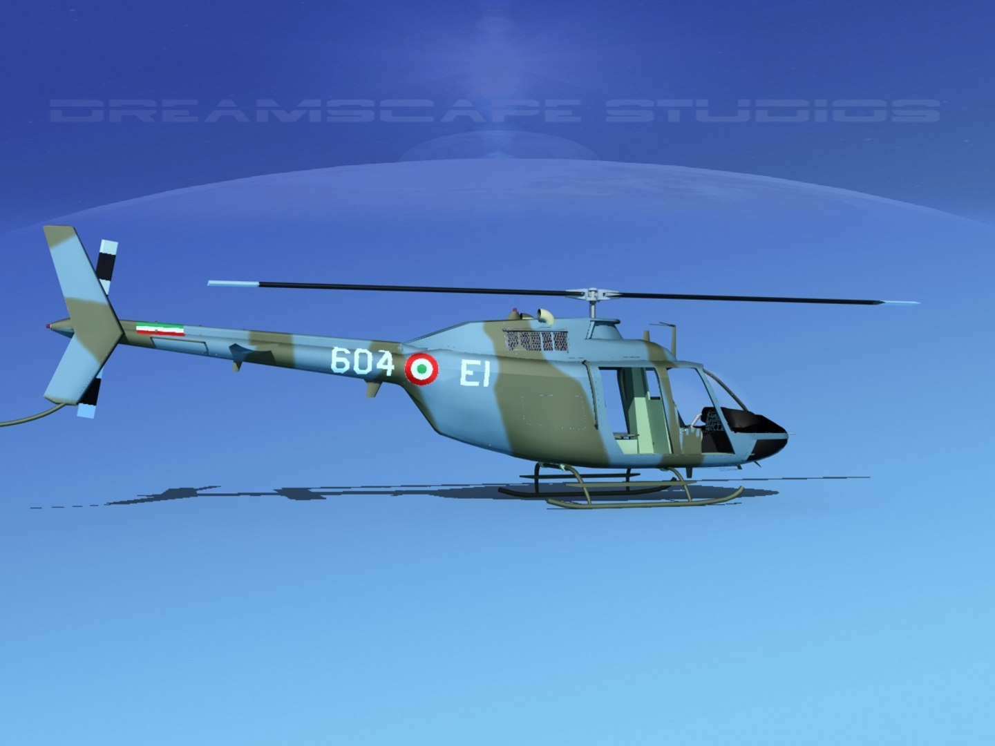 3D Rotor Oh-58 Bell 206 Model - TurboSquid 1219438