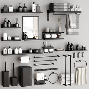Bathroom Accessories 107 3D