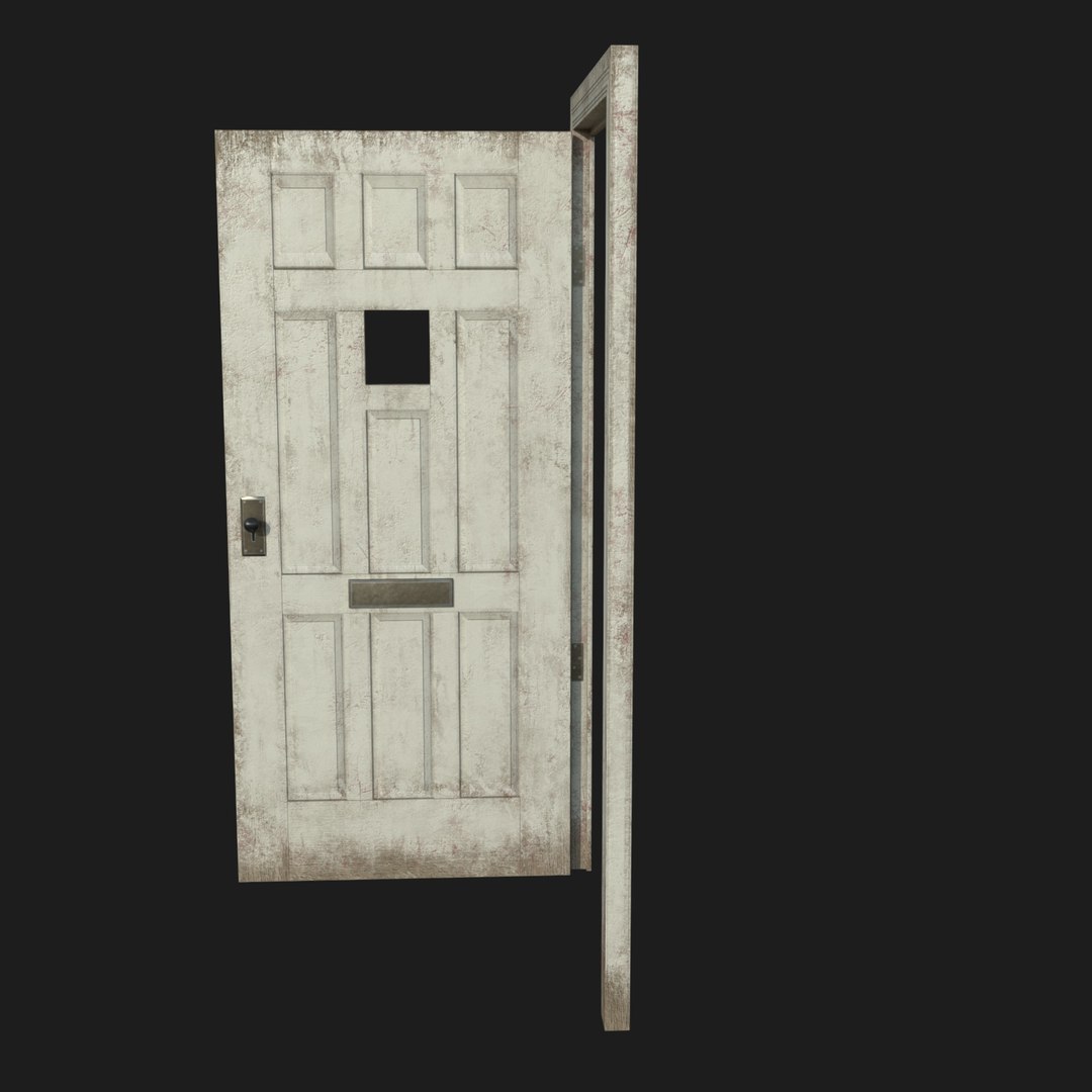 3D old door - TurboSquid 1368244