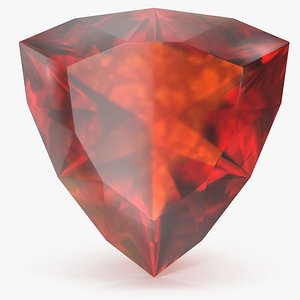 Shield Cut Amber