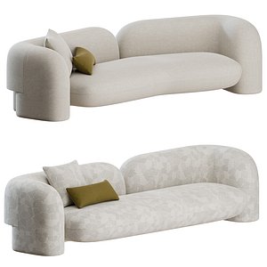 3D GIO Sofa and Curved by Hessentia model