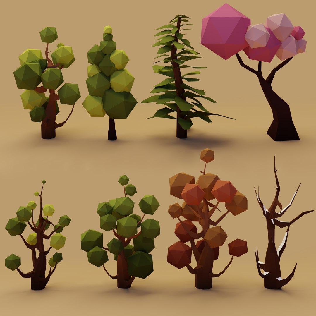 3D Enviroment Low Poly Model - TurboSquid 2157869