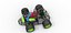 Concepto de kart loco Escala 1 a 25