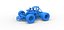 Concepto de kart loco Escala 1 a 25